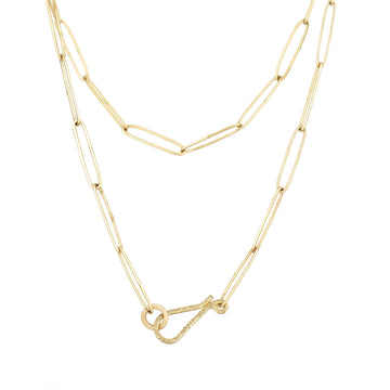 Paperclip Chain - 14k - erin cuff jewelry