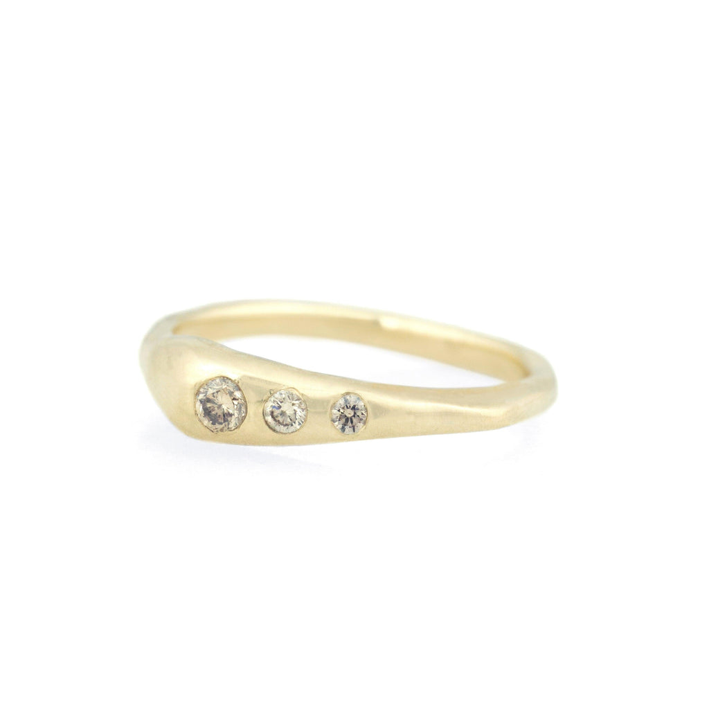 Diamond Astra Band - erin cuff jewelry