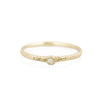 Diamond Sand Stacker - erin cuff jewelry